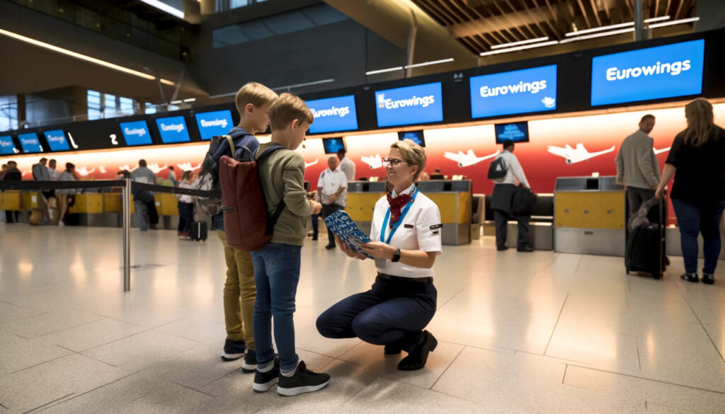 eurowings airlines unaccompanied minor policy
